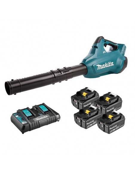 Souffleur 36 V 2 x 18 V Li-Ion 5 Ah (4 batteries) MAKITA DUB362PT4