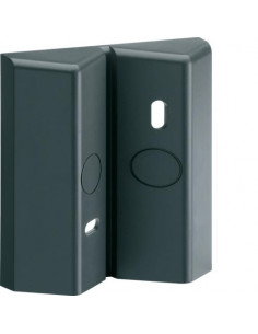 Accessoire angle anthracite pour détecteur IR stand 360° et évolué 140-220-360° HAGER 52126
