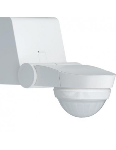 Détecteur de mouvement infrarouge standard mural 360° blanc HAGER 52310