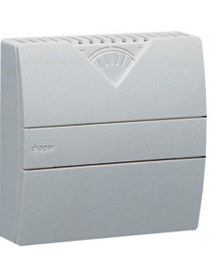 Sonde ambiance réglable à associer au thermostat mod chauf eau chaude EK187 HAGER EK082