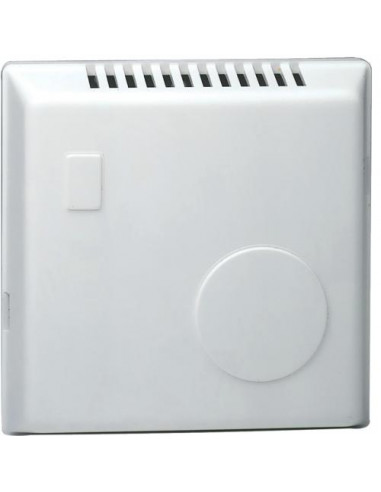 Thermostat ambiance bi-métal chauf eau ch avec contact inv réglage caché 230V HAGER 25805