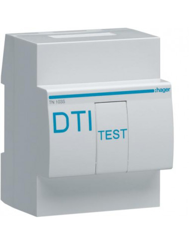 DTI Dispositif de Terminaison Intérieur format modulaire HAGER TN103S