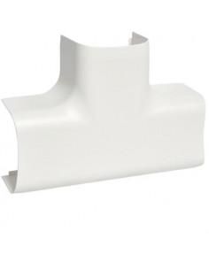 Té p CLM50065 p 50mm h 65mm IK08-IK10 PVC rigide RAL 9010 blanc paloma HAGER CLM500658