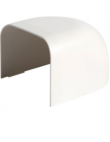 Embout p CLM50065 p 50mm h 65mm IK08-IK10 PVC rigide RAL 9010 blanc paloma HAGER CLM500656