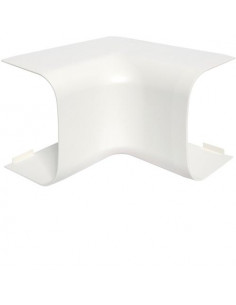 Angle intérieur p CLM50065 p50mm h65mm IK08-IK10 PVC rigide RAL9010 blanc paloma HAGER CLM500654