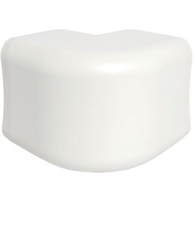 Angle extérieur p CLM65090 p65mm h90mm IK08-IK10 PVC rigide RAL9010 blanc paloma HAGER CLM650903