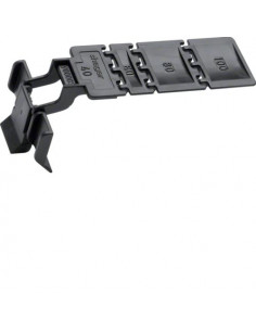 Clip pour goulottes Agrafes sécables pour BA7-BA7bleu et HA7 toutes les leurs HAGER BA7CLIP