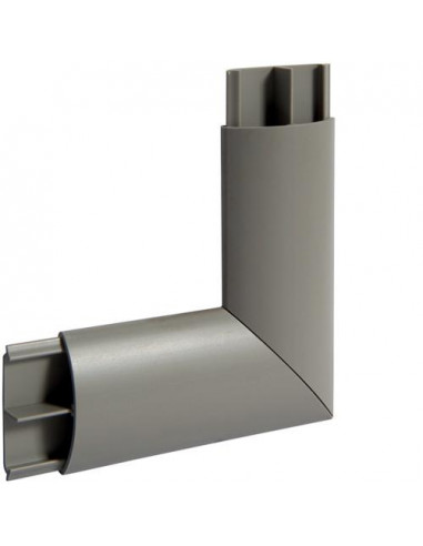 Angle plat pour AK 10x35 gris HAGER AK35105