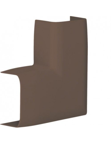 Angle Plat Marron pour moulure ATA 12mm x 20 HAGER ATA122058014