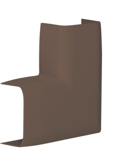 Angle Plat Marron pour moulure ATA 12mm x 20 HAGER ATA122058014