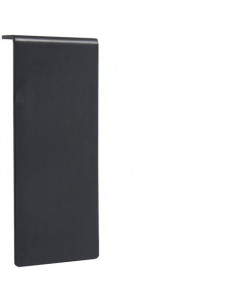 Joint couvercle pour plinthe SL15100 noir HAGER SL1510079011