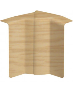 Angle intérieur variable pour plinthe SL20080 chêne HAGER SL200804D5