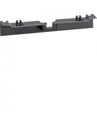 Support pièce de recouvrement pour plinthe SL20055 noir HAGER SL20055A9011