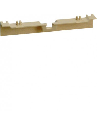 Support pièce de recouvrement pour plinthe SL20055 érable HAGER SL20055AD3