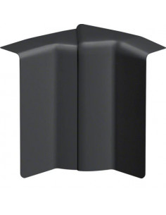 Angle intérieur variable pour plinthe SL 20x80mm Graphite Noir HAGER SL2008049011