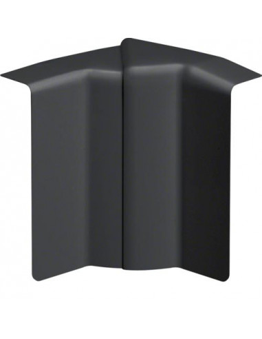 Angle intérieur variable pour plinthe SL20080 graphite noir HAGER SL2008049011