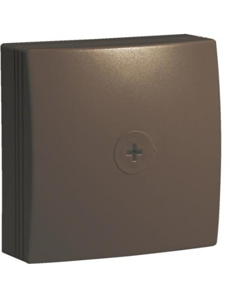 Boîte de dérivation 75x75 Marron HAGER ATA707598014