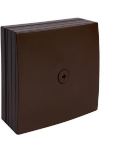 Boîte de dérivation 115x115 Marron HAGER ATA711598014
