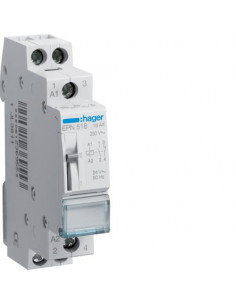 Télérupteur 1O+1F 24V HAGER EPN518