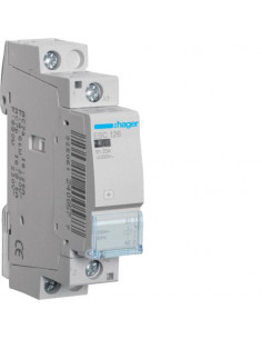 Contacteur 25A. 1O. 230V HAGER ESC126