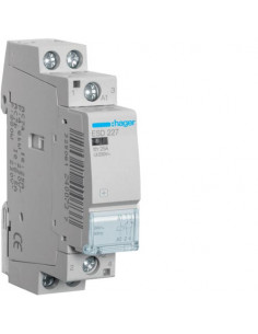 Contacteur 25A 1F+1O Bobine en 24V HAGER ESD227