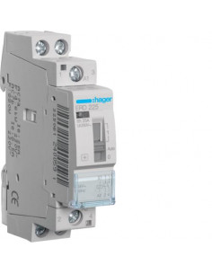 Contacteur à commande manuelle 25A 2F 24V HAGER ERD225 2