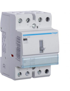 Contacteur Jour-Nuit 40A 3F 230V HAGER ETC340