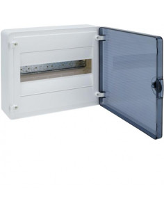 Coffret saillie 12 M porte transp. HAGER VS112TR