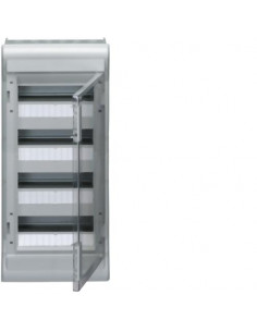 Coffret étanche vector IP55 4 rangées 48 modules h 677mm l 310mm HAGER VE412F