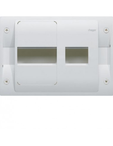 Coffret Gamma+ 18 équipé d´un bloc de commande type E HAGER GD018E
