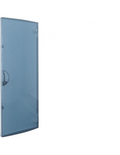 Porte transparente pour coffret Gamma 13 GD413A 4 rangées 52 Modules HAGER GP413T