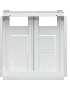 Bac encastrement profondeur 180mm. 2T pour GD313A + GA01N/GA01xN + com. HAGER GE326EN