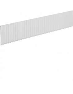 Obturateur en bande pour coffrets vector IP55 18 modules RAL 7035 gris clair HAGER VZ416