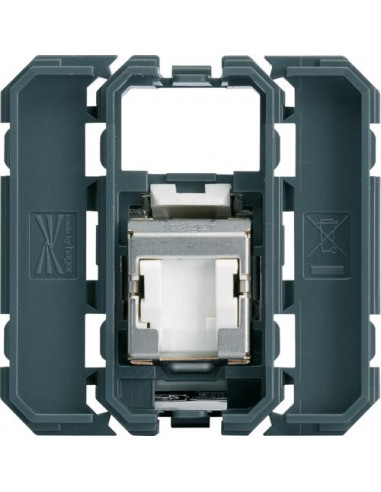 Prise RJ45 gallery cat.6 STP HAGER WXF226
