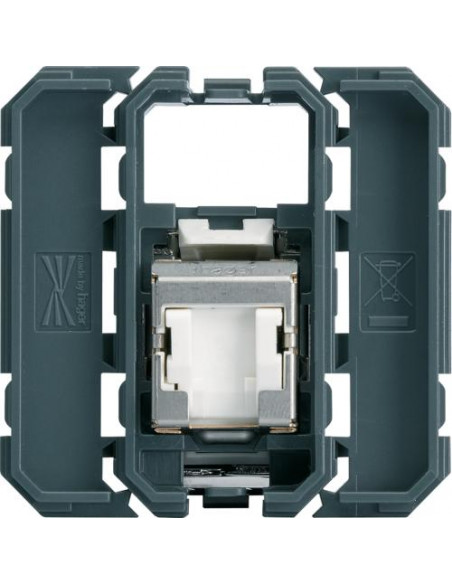 Prise RJ45 gallery cat.6 STP HAGER WXF226