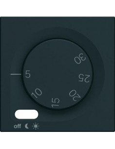 Enjoliveur thermostat gallery night HAGER WXD315N