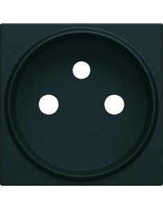 Enjoliveur prise de courant renovation gallery night HAGER WXD105N