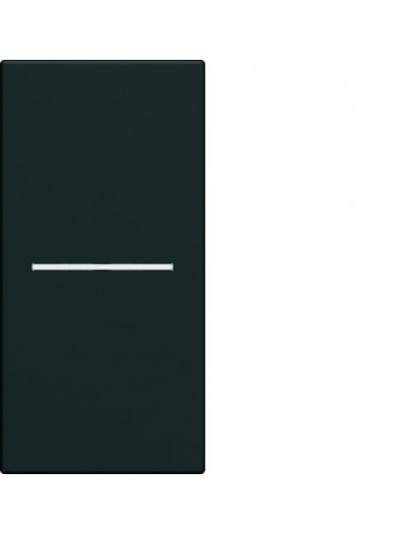 Enjoliveur interrupteur a voyant gallery 1 module night HAGER WXD011N