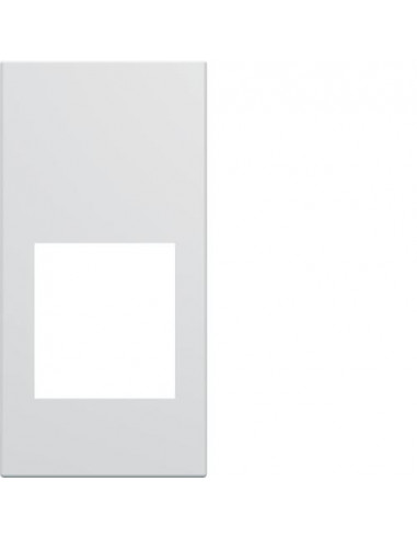 Enjoliveur prise RJ45 gallery sans porte-étiquette 1 module pure HAGER WXD201B