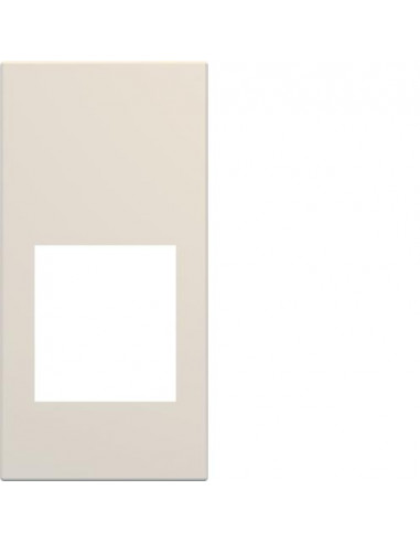 Enjoliveur prise RJ45 gallery sans porte-étiquette 1 module dune HAGER WXD201D