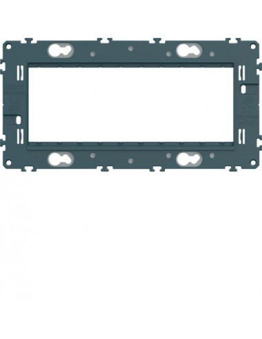 Support gallery 5 modules entraxe 71mm HAGER WXA455