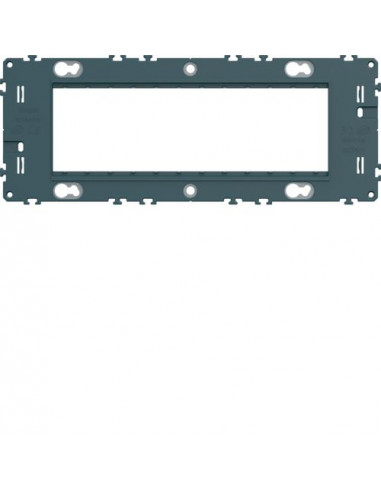 Support gallery 6 modules entraxe 57mm HAGER WXA456