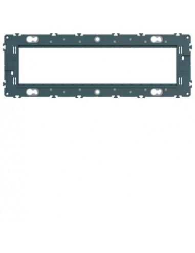 Support gallery 8 modules entraxe 71mm HAGER WXA458