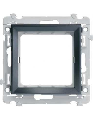 Support gallery 2 modules kallysta plaque night HAGER WXA462C