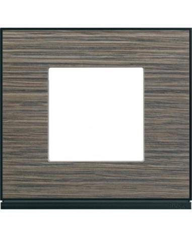 Plaque gallery 1 poste pecan HAGER WXP2402