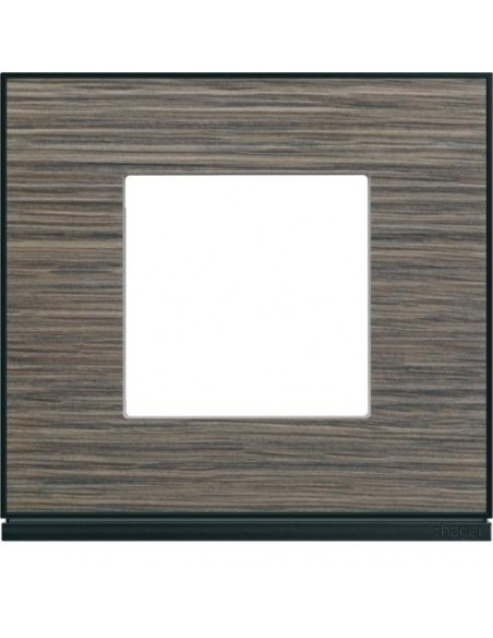 Plaque gallery 1 poste pecan HAGER WXP2402