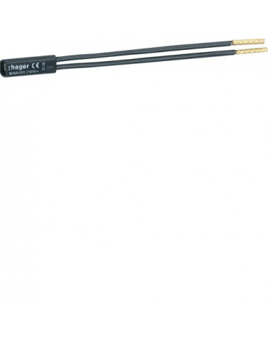 Voyant pour prise de courant gallery 250V blanc HAGER WXA699