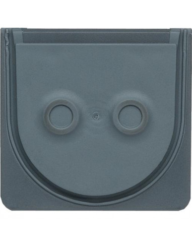 cubyko Entrée de câble gris IP55 HAGER WNA690