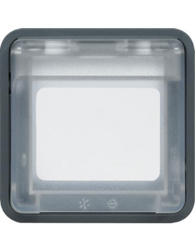 cubyko Support Adaptateur pour mécanisme systo associable IP55 HAGER WNA450