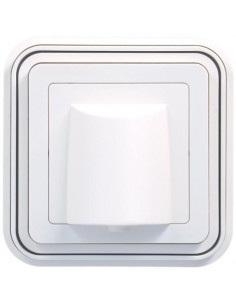 cubyko Sortie de câble encastrée blanc HAGER WNE155B